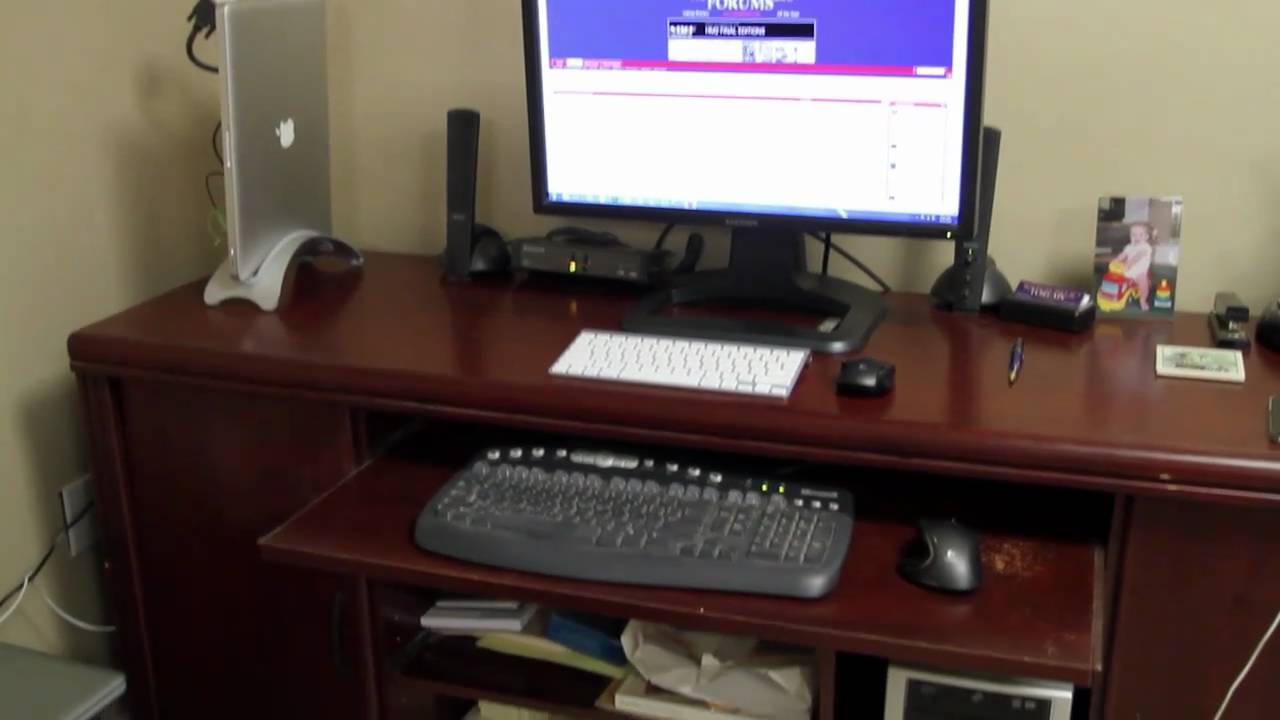 Sharing My Desktop Monitor With My New MacBook Pro YouTube