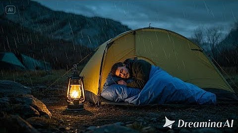 Camping in EXTREME Rain and Thunder ⛈️ | Floating Tent in Storm | ASMR Rain Sounds 27