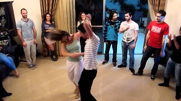 Zouk Lambada Israel Roda to ‎Sharon Shazza Mintz @ "Itay After Party - Take Four" 23.03.2012