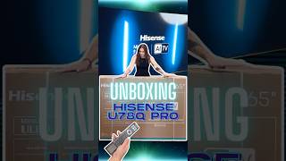 It is time to unbox the new Hisense tv from 2025: the U78Q PRO! Let’s see what this model offers!