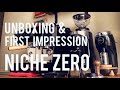 Niche Zero | Unboxing And First Impression | Dialing in Espresso | La Marzocco Linea Mini