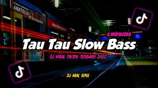 Dj Tau Tau Slow Bass x Miracles Remix Tiktok Viral Terbaru 2022