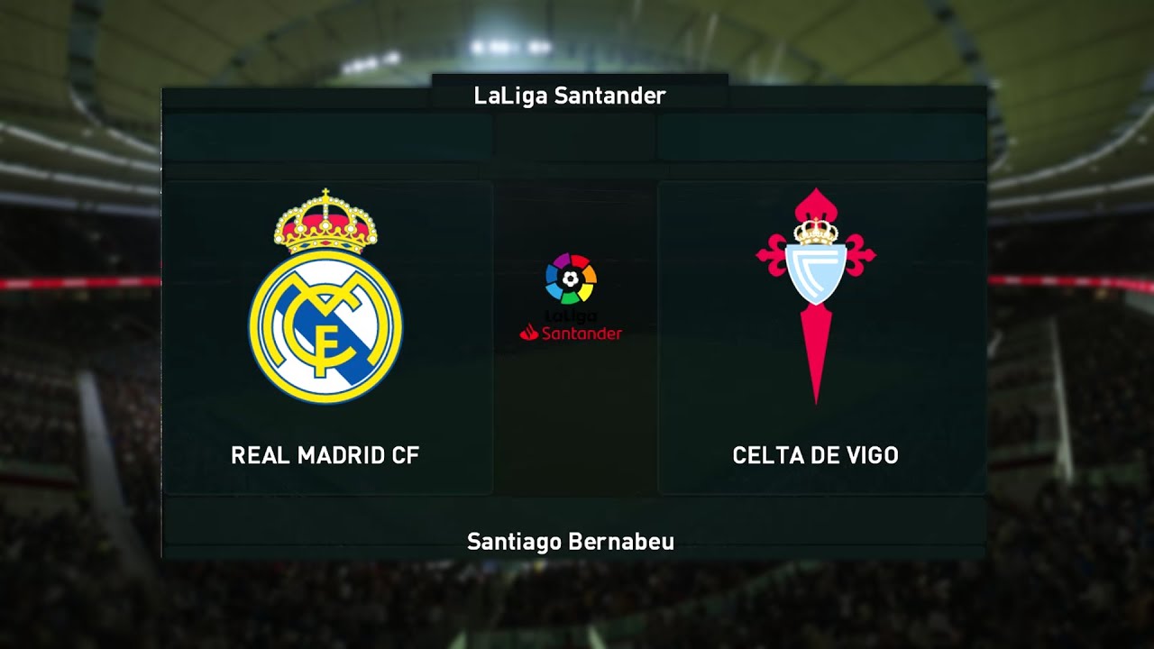 Real Madrid Vs Celta Vigo La Liga 12 09 2021 Pes 2021 Youtube