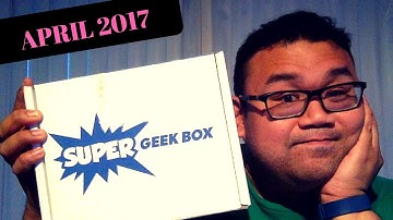 Super Geek Box - April 2017 - Shrink - Unboxing