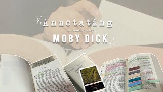 Annotating ✨Moby Dick✨ | A Reading Vlog 📖