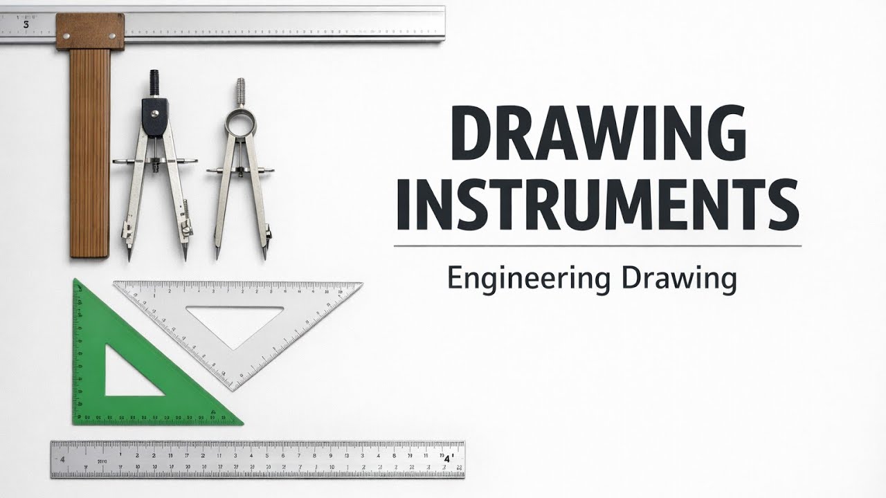 Engineering Drawing Instruments | Uses & Purpose (Theory) | Diploma ...