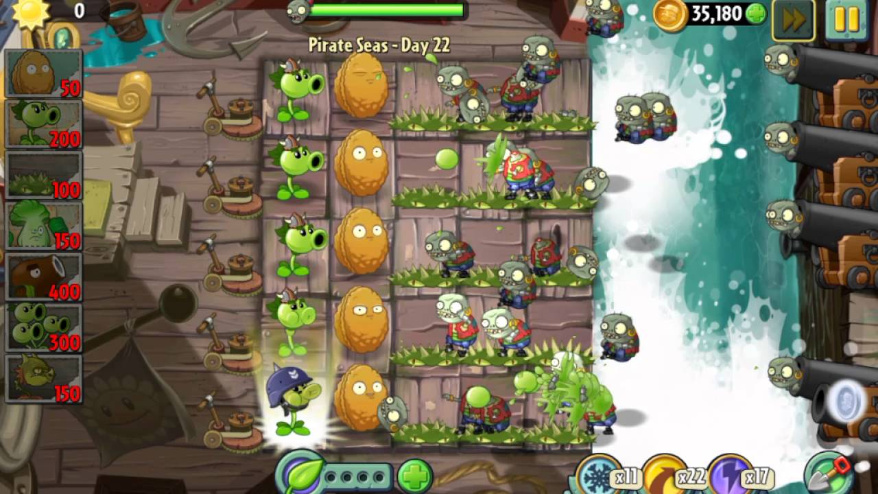 Spring Bean Burst (Pirate Seas) - Plants vs. Zombies 2: It's About Time #39  