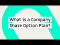 What is a company share option plan csop