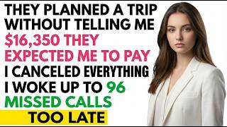 They Planned a $16,350 Trip Without Me — I Woke Up to 96 Missed Calls