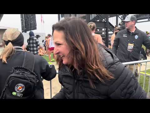 NC State women celebrate after winning 2025 NCAA XC title 