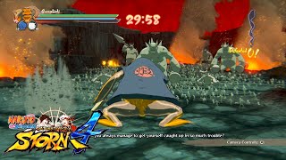 Team 7 VS The Ten Tails..Boos Battle..Naruto Shippuden Ultimate Ninja Storm 4