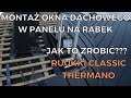 Montaż okna Roto w Thermano, Ruukki classic