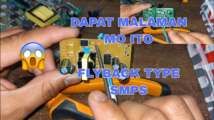 Switching Mode Powersupply / Fluctuating DC voltage output / Repair