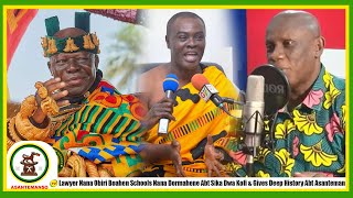 Lawyer Nana Obiri Boahen Schools Nana Dormahene Abt Sika Dwa Kofi & Gives Deep History Abt Asanteman