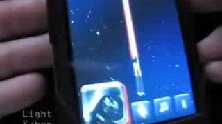 iPhone/iTouch App of the Day - LightSaber 9.26.08 screenshot 3