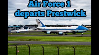 Download Lagu Donald Trump POTUS departs Prestwick on Air Force 1 with PM Starmer MP3 Download Lagu Donald Trump POTUS departs Prestwick on Air Force 1 with PM Starmer MP3