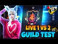 🤯FREE FIRE LIVE GUILD TEST CUSTOM ROOM | FF LIVE GUILD TEST | #liveguildtest #guildtest #annulive
