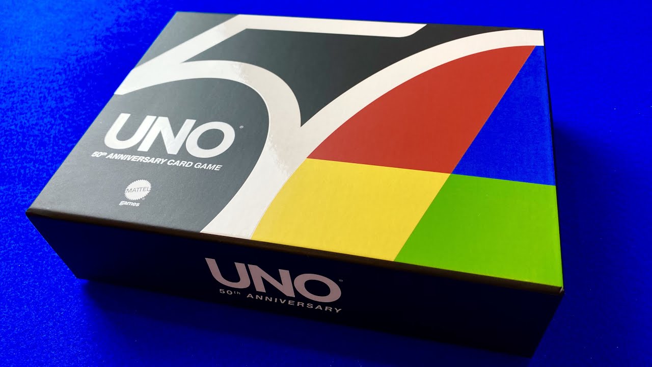 Mattel UNO 50th Anniversary Edition 