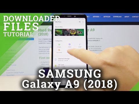 How to Locate Downloaded Files in Samsung Galaxy A9 2018