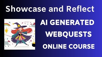 Door AI gegenereerde webquests: presenteren en reflecteren