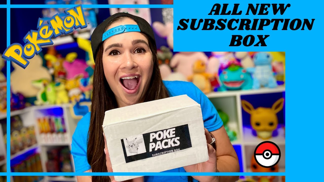*UNBOXING* the Brand New Pokemon TCG Subscription Box POKE PACKS (Pokemon Cards)