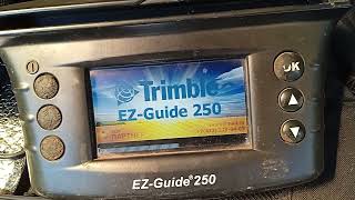 Прошивка дисплея курсоуказателя Trimble Ez-Guide 250 система параллельного вождения
