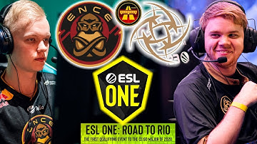 🇫🇮 ENCE vs 🇸🇪 NiP BEST MOMENTS - Overpass - ESL One: Road to Rio 2020