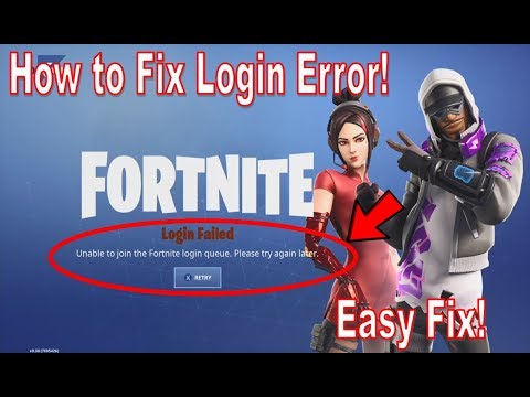 How to Fix Fortnite Login Failed Error (All Platforms) | Can't Sign In