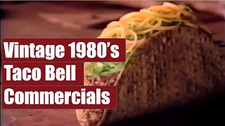 Old Taco Bell Commercials from the 1980's | Retro Fast-Food Commercials