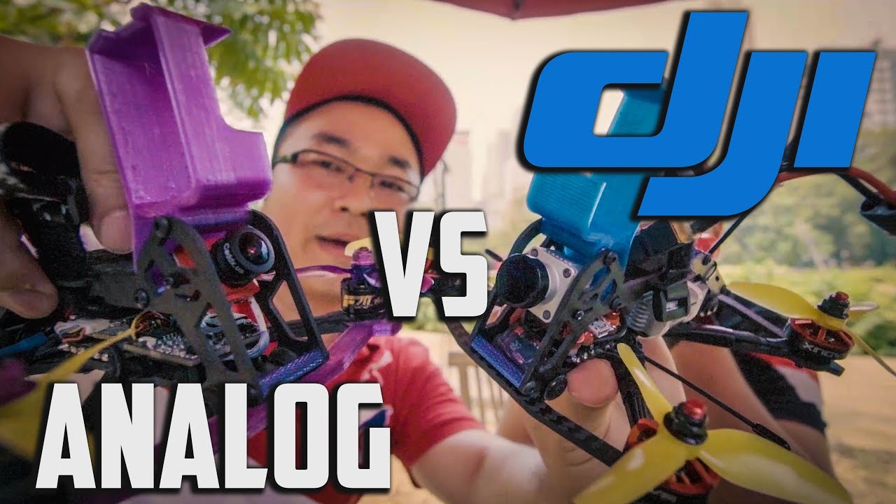 Analog Caddx Turtle v2 (Rapidfire) vs DJI FPV System dengan OnegloveTV ...