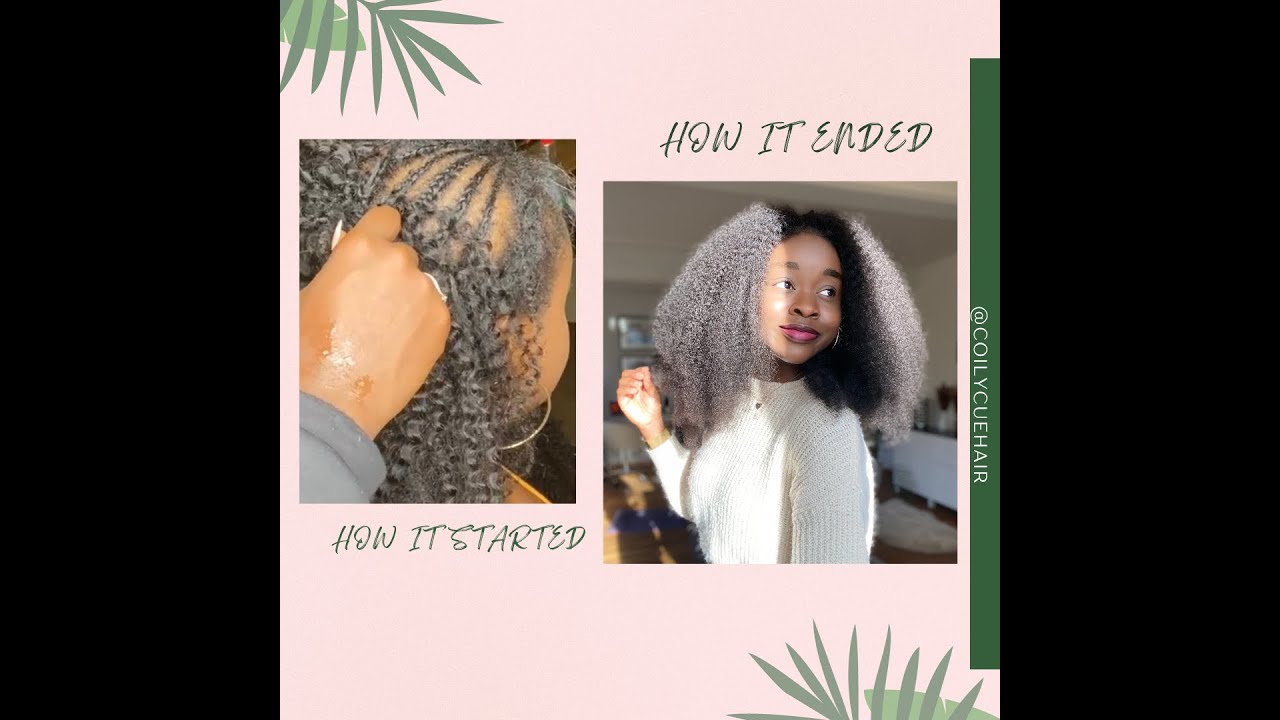 Coilycue virgin human hair crochet installation YouTube