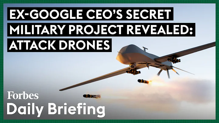Ex-Google CEO Eric Schmidt Is Working On A Secret Military Drone Project