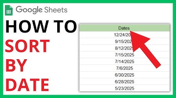 How to Sort By Date in Google Sheets [QUICK GUIDE]
