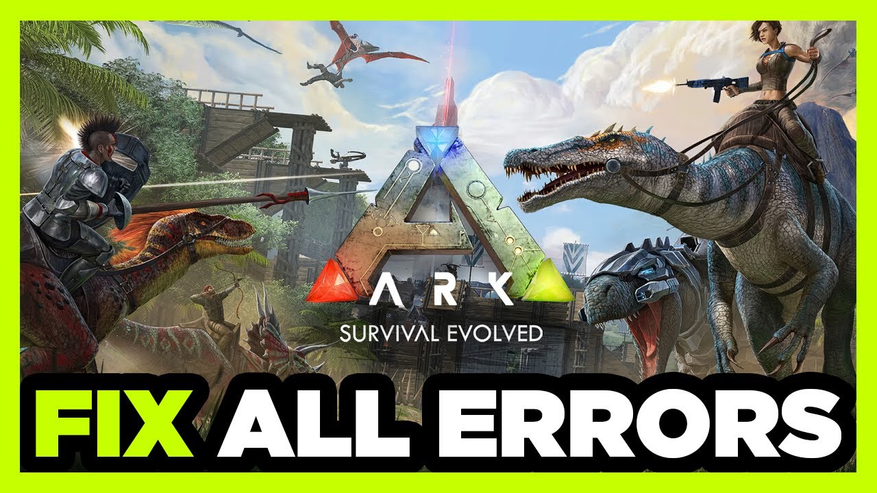 FIX ARK Survival Crashing, Not Launching, Freezing, Stuck, Black