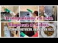 MARATÓN DE LIMPIEZA DE 5 DÍAS~LIMPIA, COCINA Y MOTÍVATE CONMIGO~LIMPIEZA PROFUNDA, GENERAL DEL HOGAR