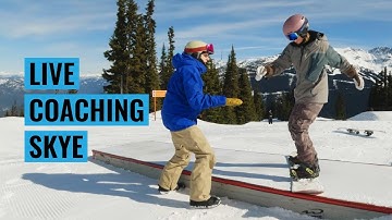 Learn Backside Boardslides FAST! | Live Snowboard Coaching