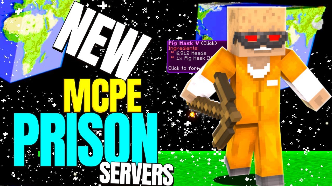 New Prison Server in Minecraft Pocket Edition! - YouTube