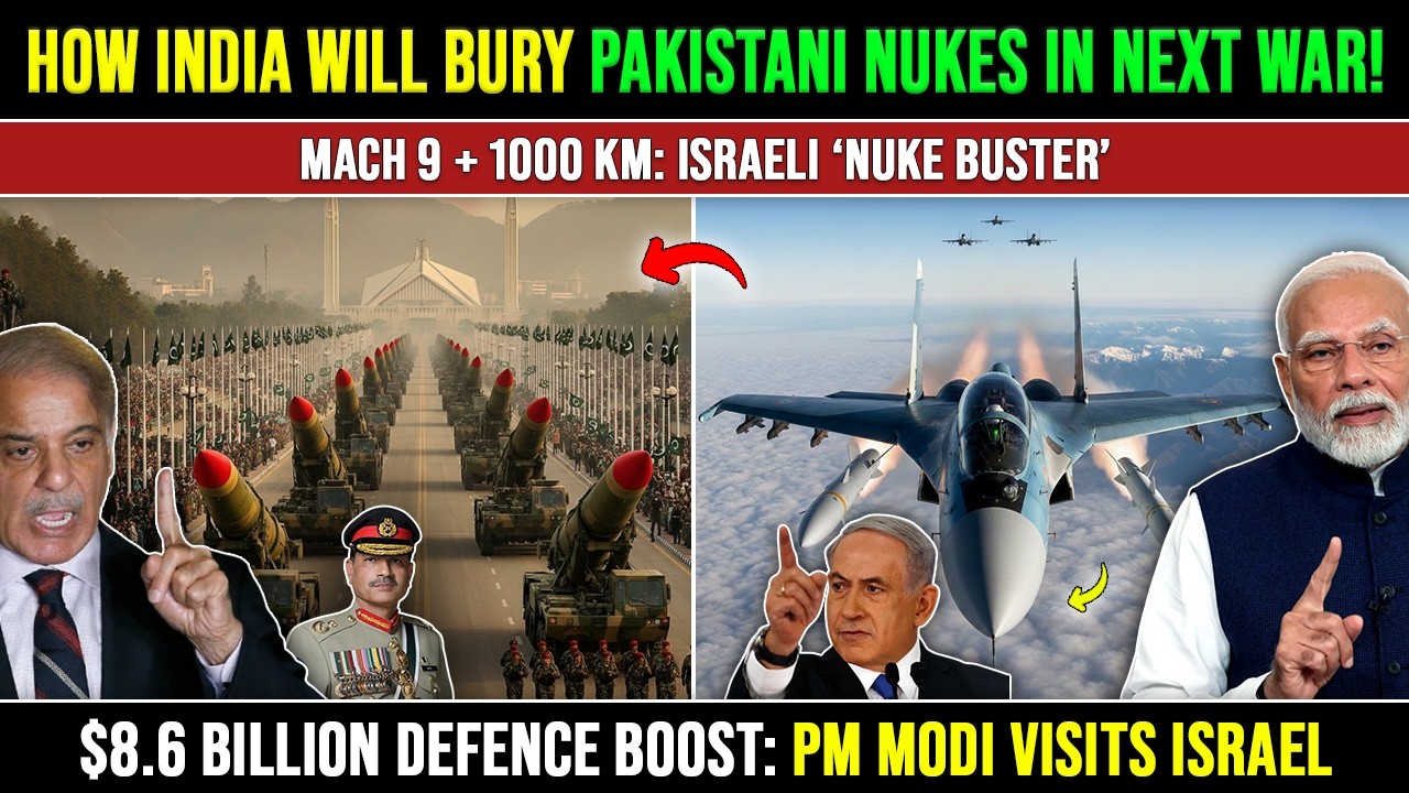 Indian Air Force's BEST Strategy to DESTROY Pakistani Nukes | India Israel | Operation Sindoor