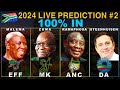 South Africa | General Election LIVE Projection/Prediction/Forecast #2 2024 Results