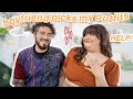 BOYFRIEND picks my outfits for QUARANTINE. (he tried his BEST) *PLUS SIZE & THRIFTED*
