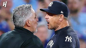 Aaron Boone and Matt Blake Both Ejected in Heated 7th Inning vs Blue Jays 👀