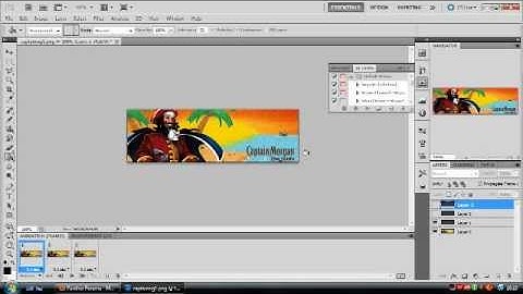 Photoshop Tutorial - Adding Rain Animation Effect
