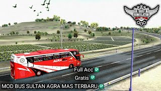 MODS BUSSID BUS SULTAN AGRA MAS - BUS SIMULATOR INDONESIA screenshot 5