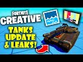 TANKS, a Water Device & Llama-tron FINALLY in Creative!