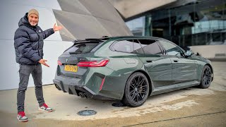 Driving This 2026 BMW M5 to see My M3 Touring in Munich! | 4k