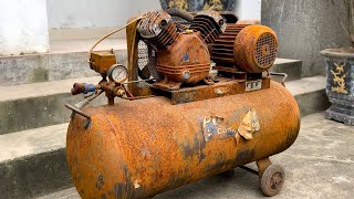 COMPRESSOR Rusty Full Restoration | Restore Compressor Inactive