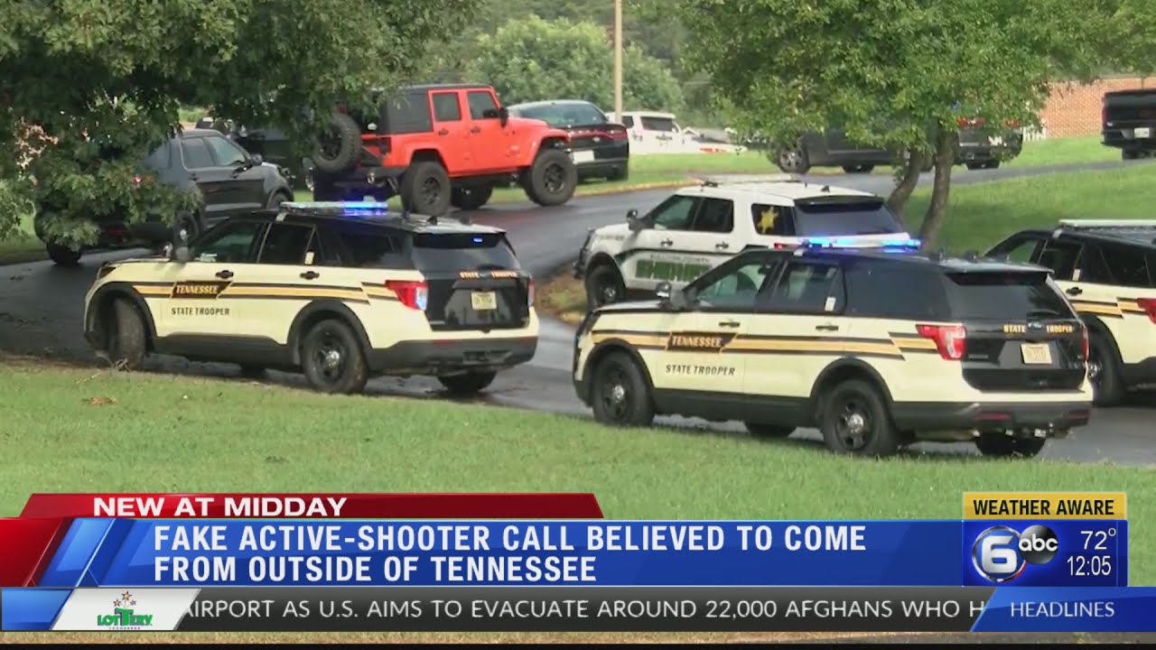 Hoax active shooter call at Volunteer High School believed to have come ...