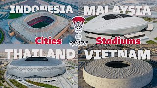 AFC Asian Cup 2023 | TỔNG QUAN VỀ 9 SÂN VẬN ĐỘNG