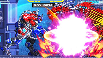 Robot Sickle Vs Kangaroo Vs Turtle Vs Bear Vs Red Dragon | Eftsei Gaming