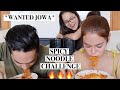 SPICY NOODLE CHALLENGE *WANTED JOWA* | IVANA ALAWI